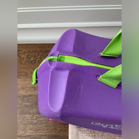 MELISSA & DOUG Trunki Ride On Luggage Hardshell Children’s Pink Purple unisex - Picture 16 of 16